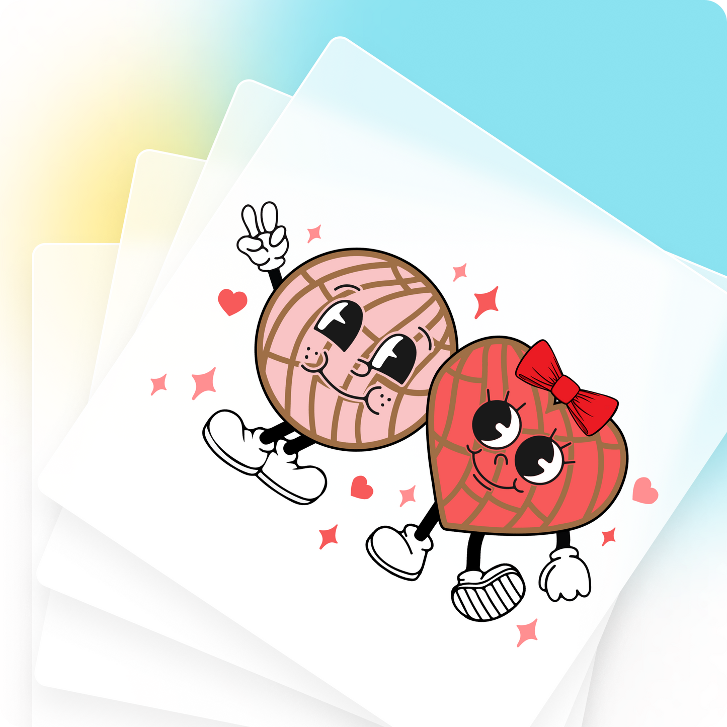 Sweet Treats Valentine DTF Transfer